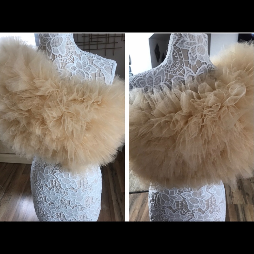 Gorgeous! Custom made lined  tulle tube tops!
